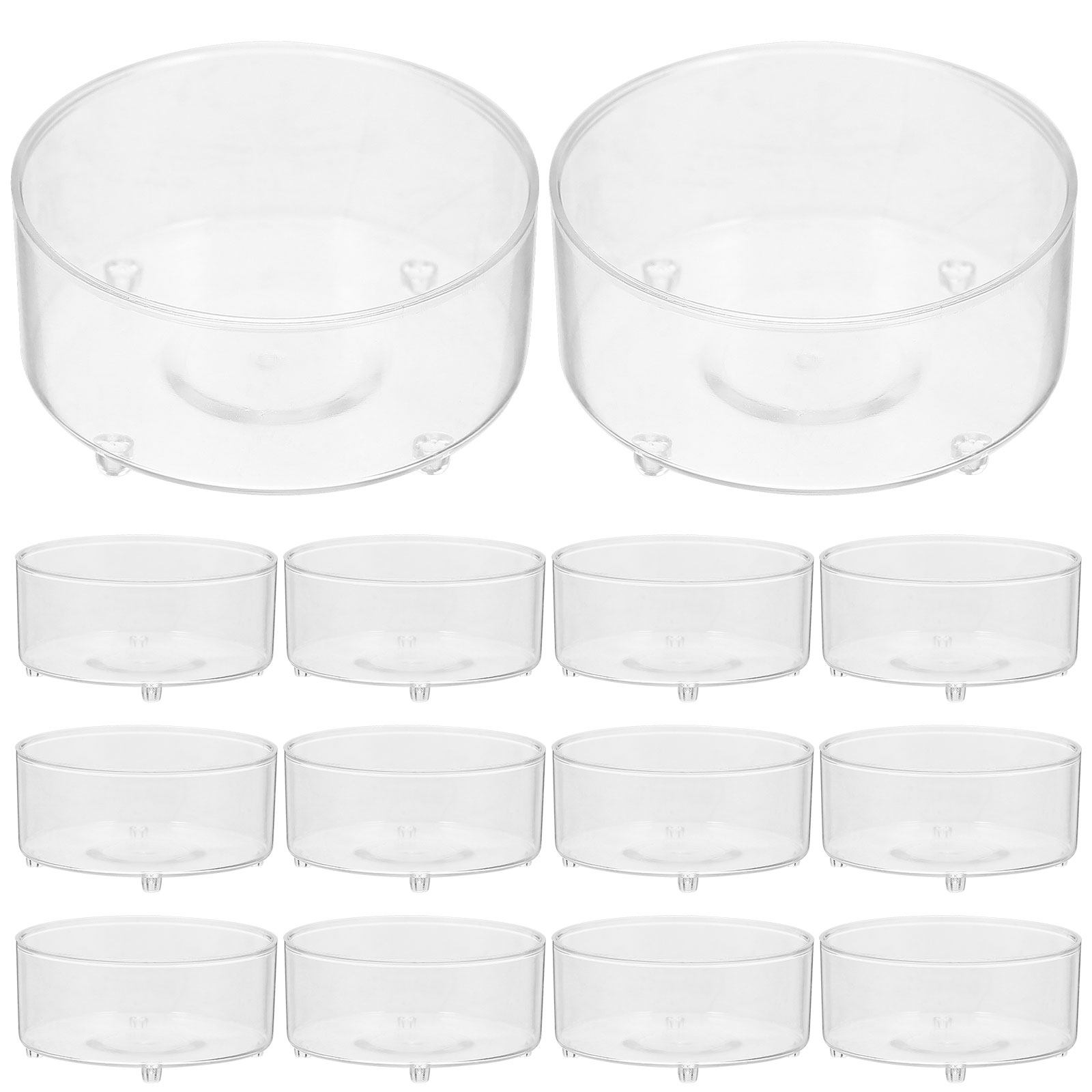 Candle Lighter - 50Pcs Plastic Cups for Tealight Candles