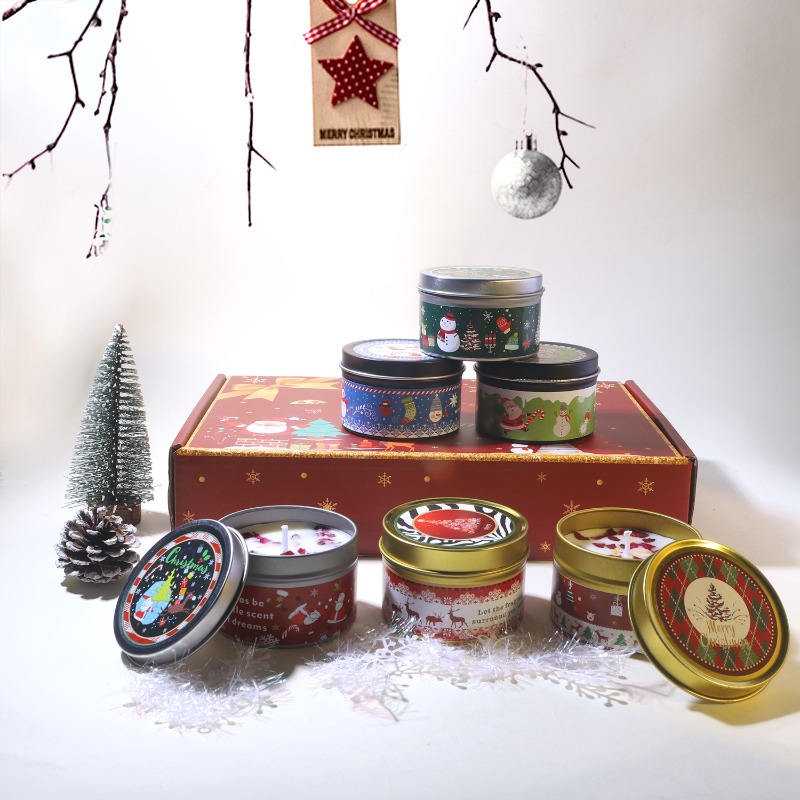 Xmas Soy Wax Scented Candle Gi - Soy Wax 评论和价格