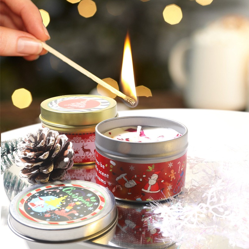 Xmas Soy Wax Scented Candle Gi - Soy Wax 评论和价格