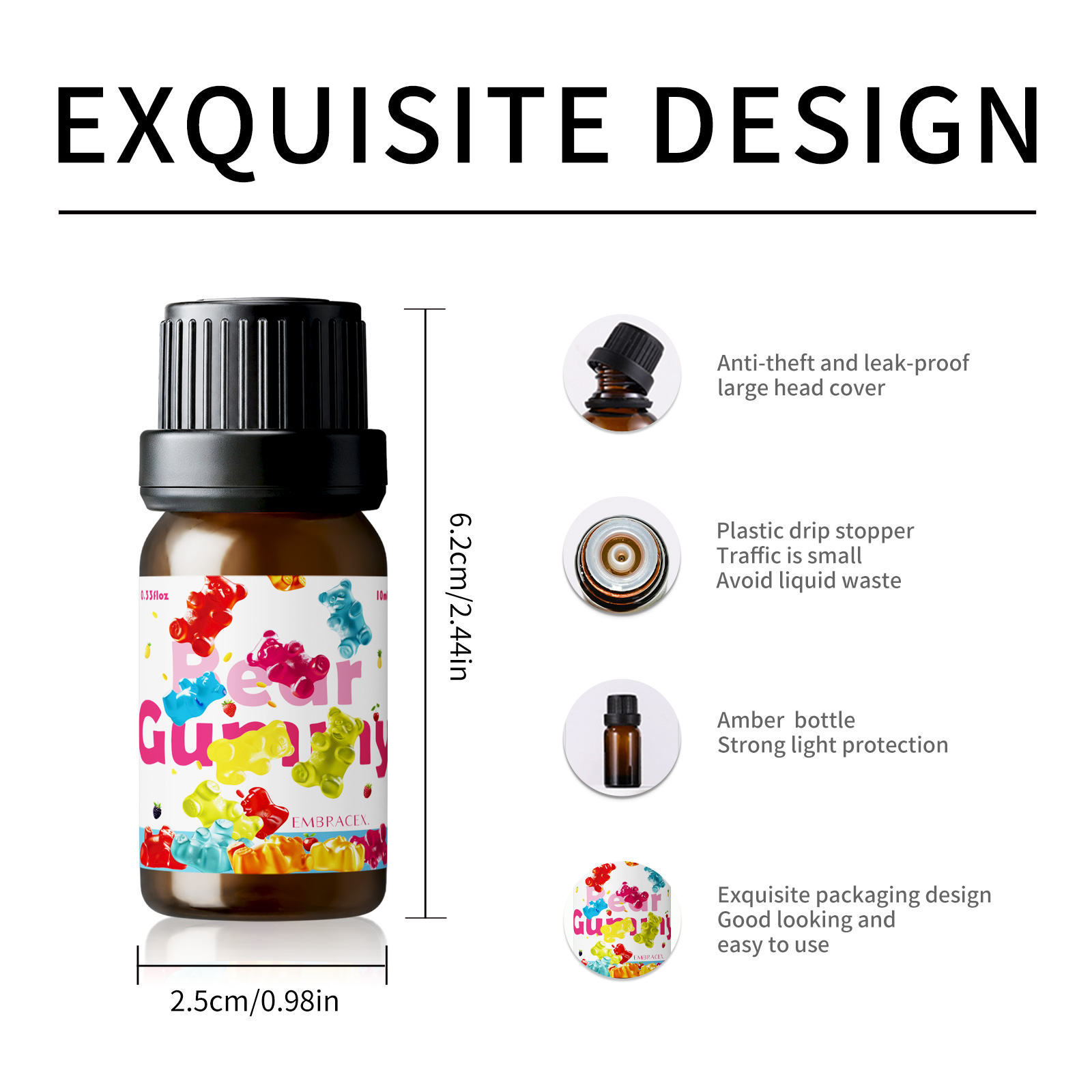 10ml Gummy Bear Fragrance Oil  - Silk Candle 评论和价格