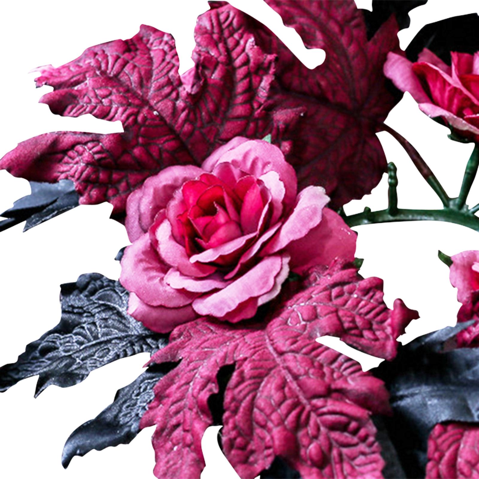 Dark Rose Halloween Wreath Sil - Soy Wax 评论和价格