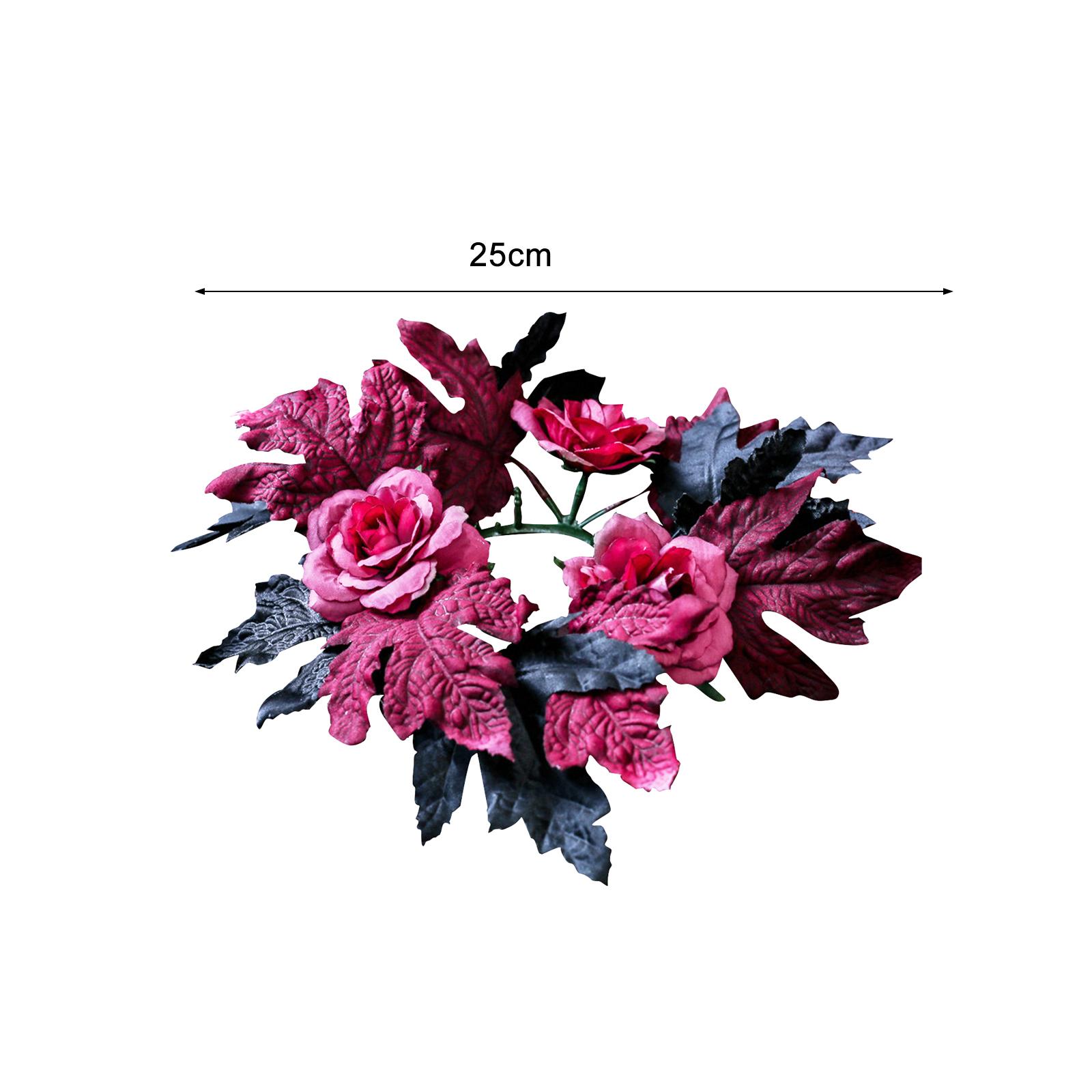 Dark Rose Halloween Wreath Sil - Soy Wax 评论和价格