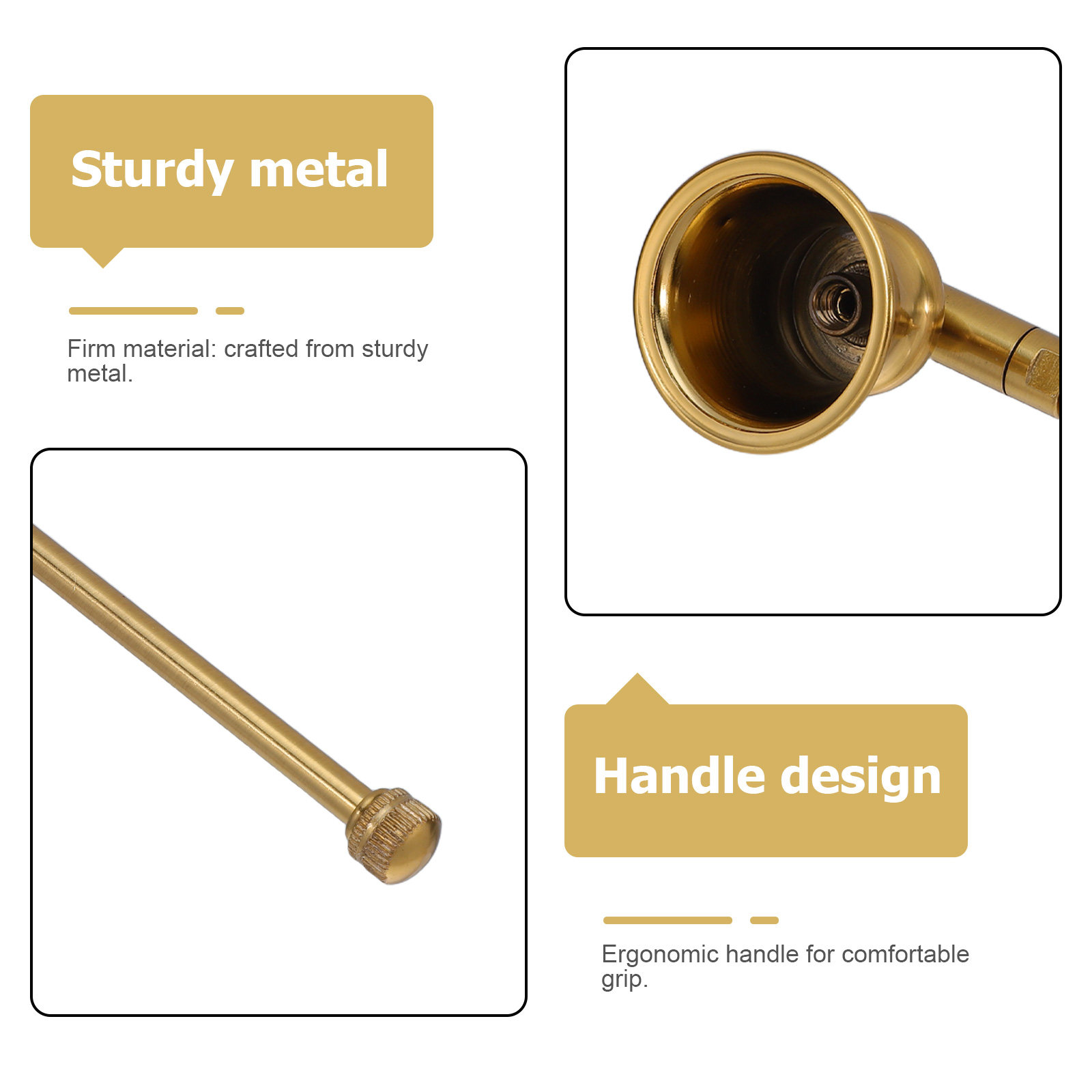Metal Snuffer Retro Style Long - Candle Wick 评论和价格