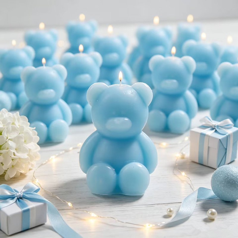 50PCS Shower Candle Shower Fav - Paraffin Wax 评论和价格