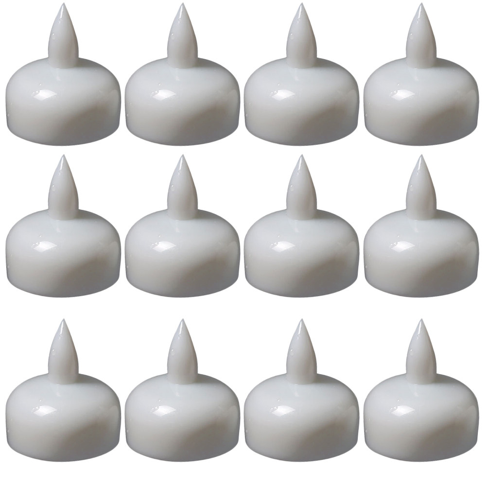 12Pcs Waterproof Floating LED  - Paraffin Wax 评论和价格