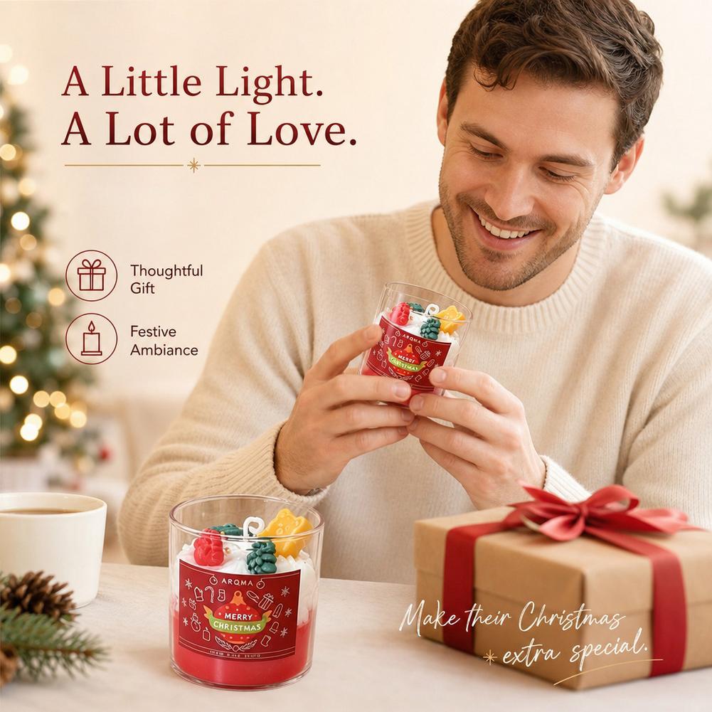 Christmas Scented Candle Glass - Soy Wax 评论和价格