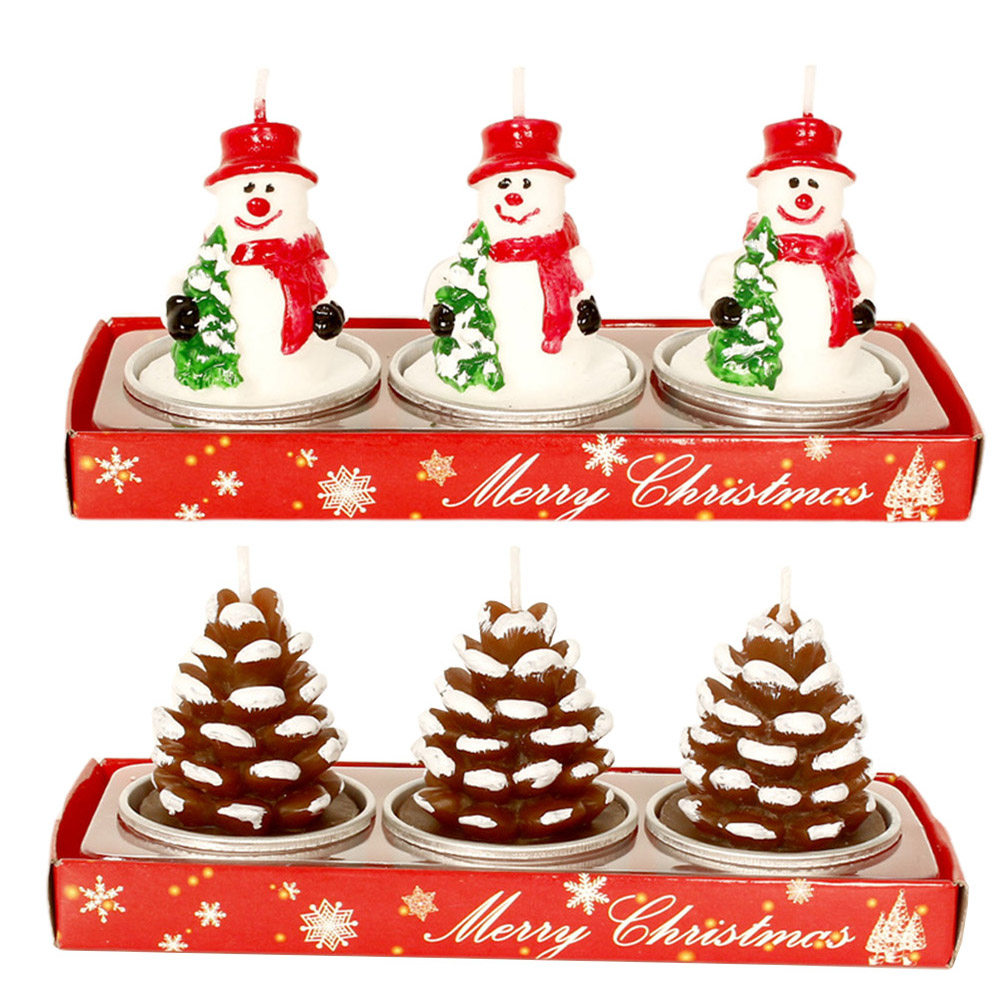 3Pcs Christmas Paraffin Materi - Paraffin Wax 评论和价格