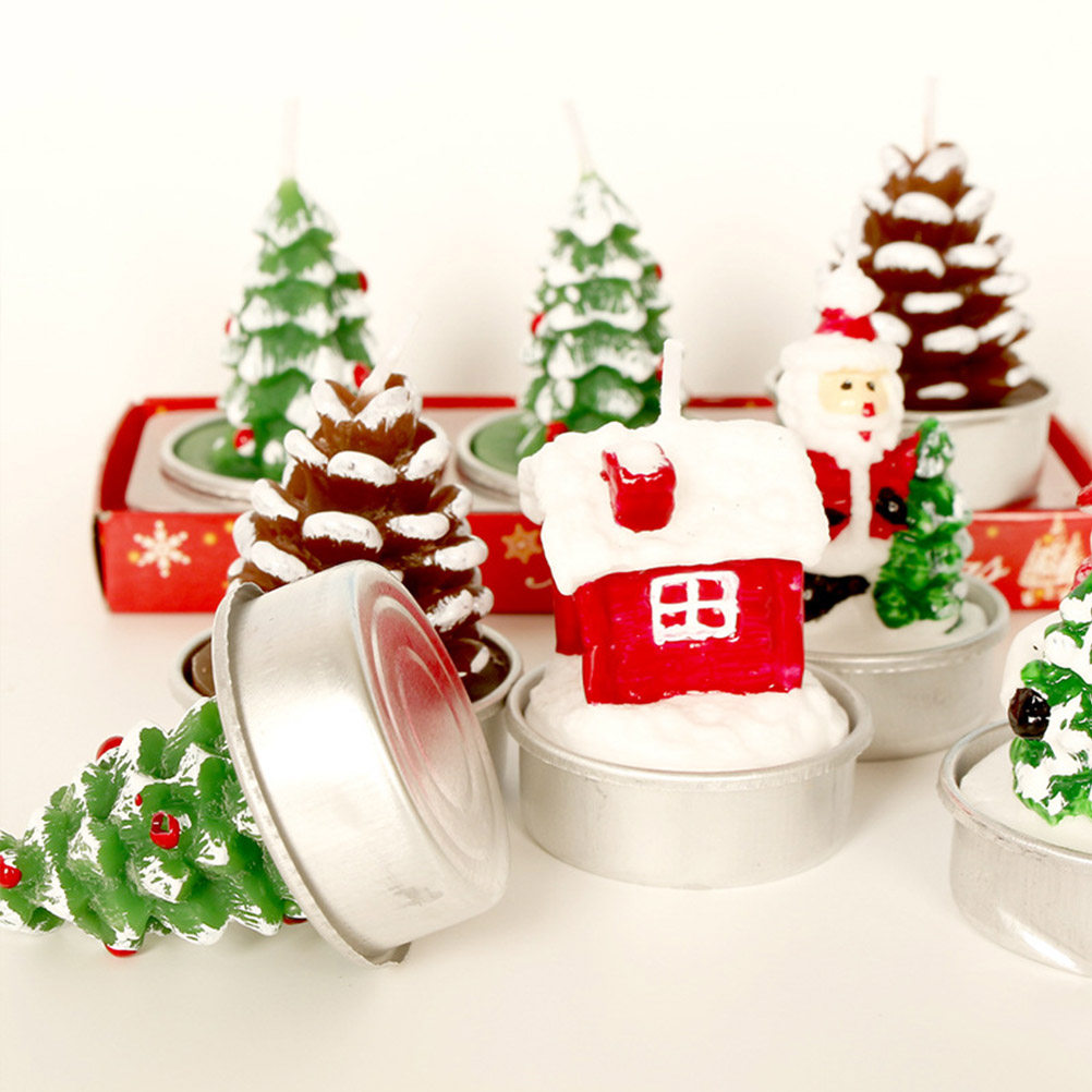 3Pcs Christmas Paraffin Materi - Paraffin Wax 评论和价格