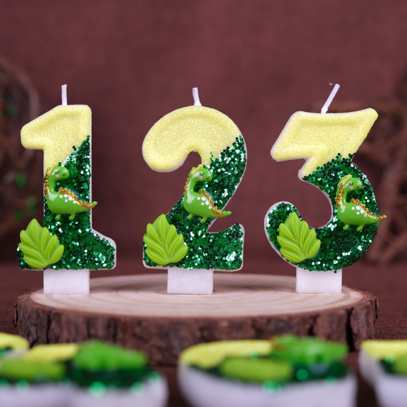 New 0-9 Number Birthday Candle - Soy Wax 评论和价格
