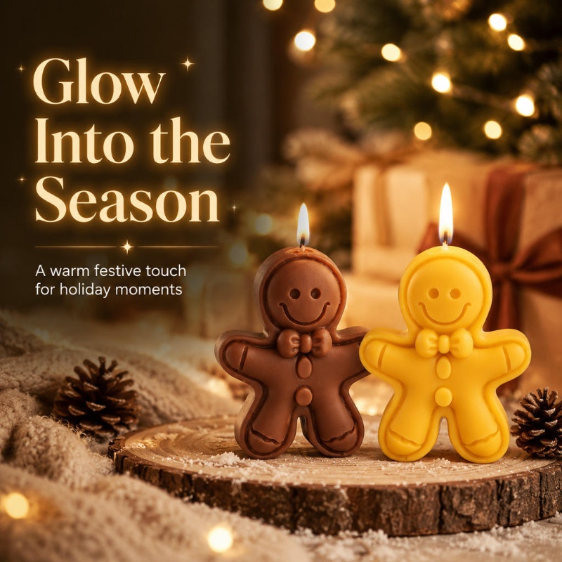 Festive Gingerbread Man Aroma  - Soy Wax 评论和价格