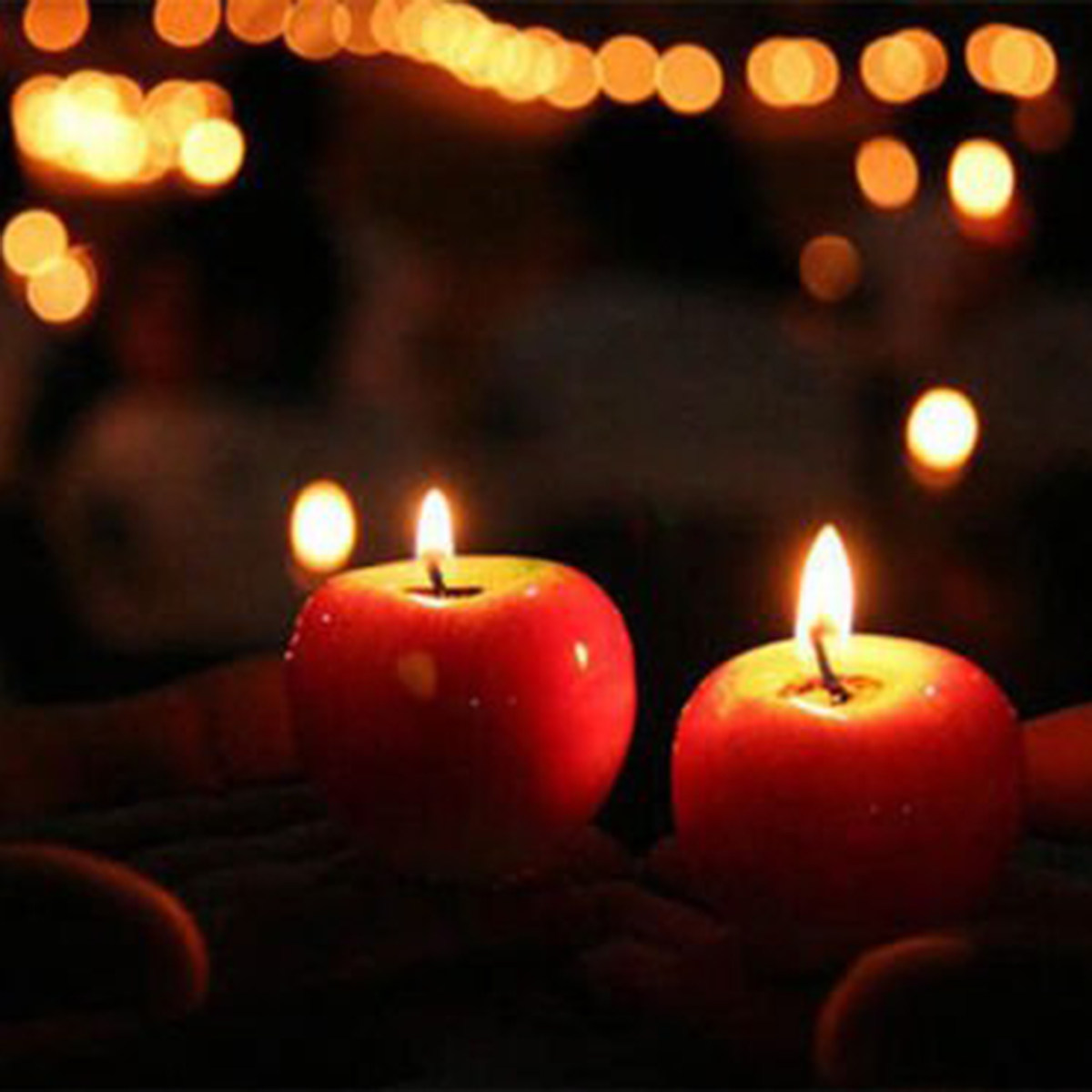 Medium Simulation Apple Candle - Soy Wax 评论和价格
