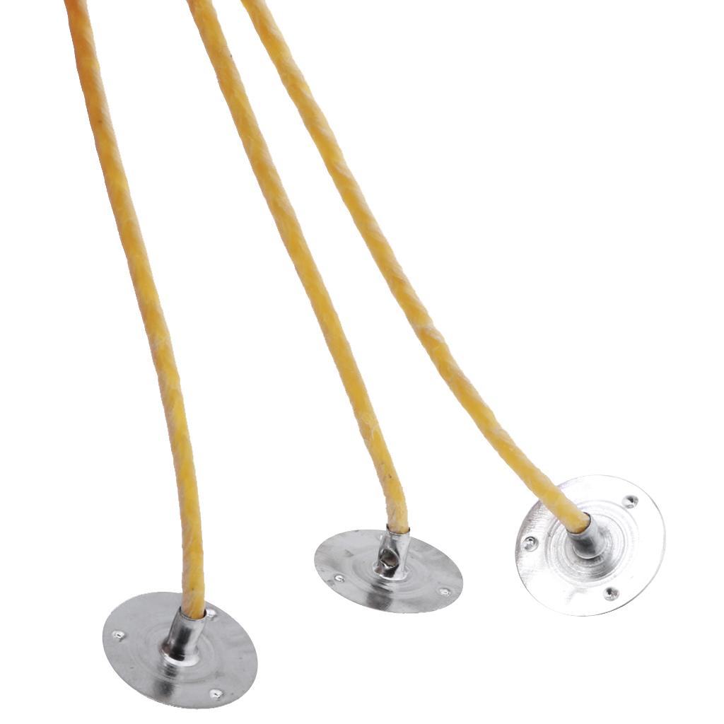 50Pcs Yellow Hemp Beeswax Cand - Candle Lighter 评论和价格